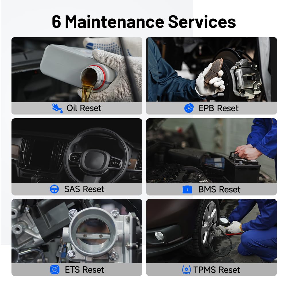 TOPDON ArtiDiag 500 OBD2 Diagnosegerät Auto,4 Systemdiagnose/6 Service Funktionen/10 OBD2 Funktionen/Auto VIN, KFZ Fehlerauslesegerät für Motor/ABS/SRS/Getriebe, lebenslang Software-Update