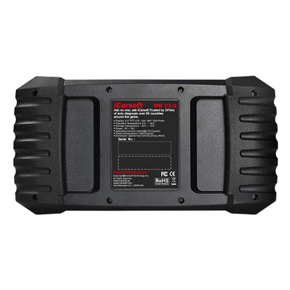 iCarsoft MB V3.0 professionelles und leistungsstarkes Universal Diagnosegerät für Mercedes/Sprinter/Smart Fahrzeuge mit 10 cm TFT- Farbbildschirm, OBDII Funktionen, CANBUS