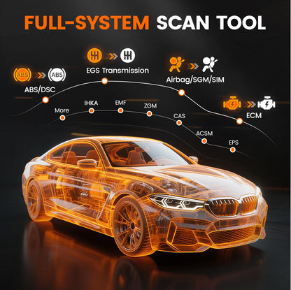 Ancel BM700 PRO OBD2 Diagnosegerät für BMW/für MINI/für RR, AutoVIN, Vollständige System Fahrzeug Diagnose CBS Öl EPB SAS BMS EGS DPF Regeneration zurücksetzen